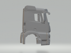 mercedes benz antos 3D Baskı Modeli