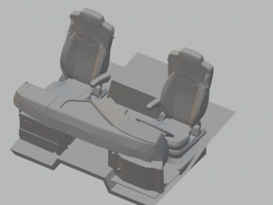 mercedes benz antos 3D Baskı Modeli