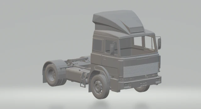 iveco magirus 3D Print Model .c4d .max .obj .3ds .fbx .stl .blend 