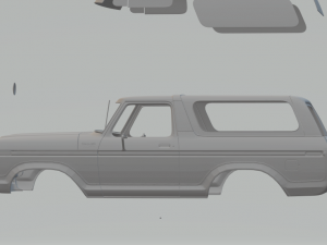 fordbronco years 70 Modelo de impresión 3D