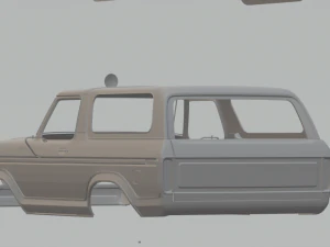 fordbronco years 70 3D Print Model