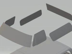 fordbronco years 70 3D Print Model