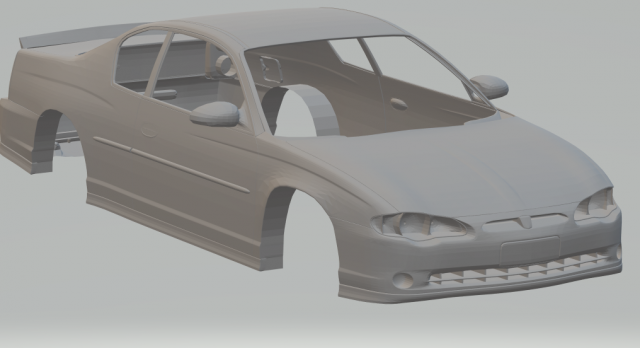 monte carlo ss Model Cetak 3D .c4d .max .obj .3ds .fbx .stl .blend 
