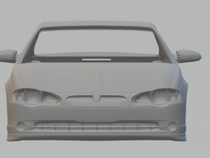 monte carlo ss Model Cetak 3D