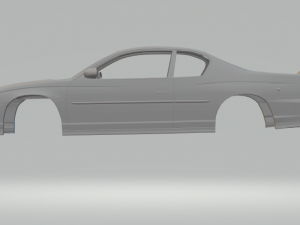 monte carlo ss Model Cetak 3D