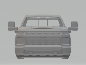 2020 chevy silverado 2500 3Dプリントモデル