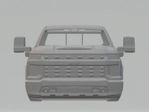 2020 chevy silverado 2500 3D Print Model