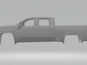 2020 chevy silverado 2500 3D Print Model