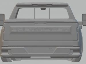 2020 chevy silverado 2500 3Dプリントモデル
