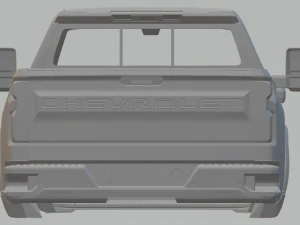 2020 chevy silverado 2500 3D Print Model