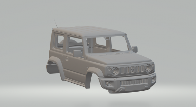 suzuki jummy 3D 打印模型 .c4d .max .obj .3ds .fbx .stl .blend