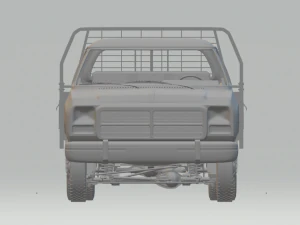 1992 dodge d350 3D Print Model