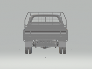 1992 dodge d350 3D प्रिंट मॉडल