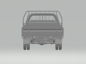 1992 dodge d350 3D Print Model