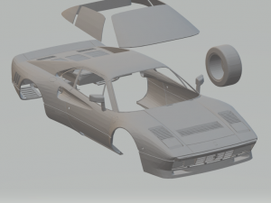 ferrari 288 gtb 3D प्रिंट मॉडल