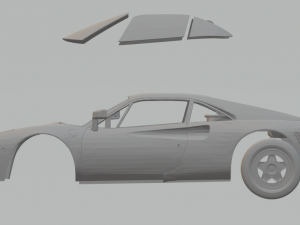 ferrari 288 gtb 3D Print Model
