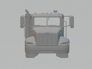 peterbilt 3D 打印模型