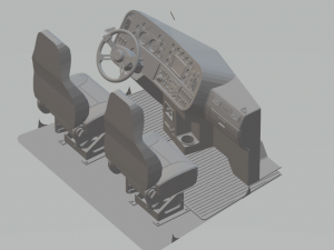 peterbilt 3D 打印模型