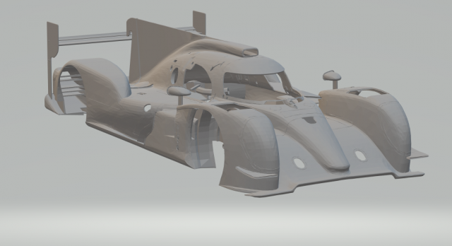 toyota ts040 Modèles 3D en vedette .c4d .max .obj .3ds .fbx .stl .blend 