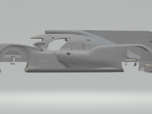 toyota ts040 Modèles 3D en vedette