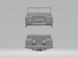 santana land rover 3D Print Model