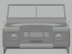 santana land rover 3D Print Model