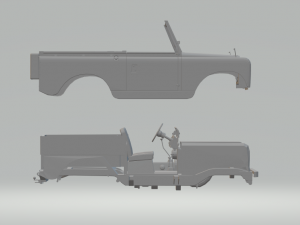 santana land rover Modèles 3D en vedette