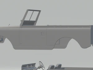 santana land rover 3D Print Model