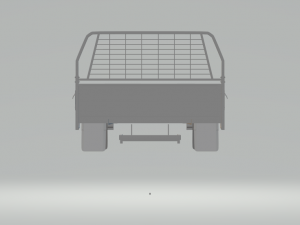 pickup truck bed 3D 프린트 모델