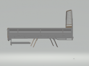 pickup truck bed 3D 프린트 모델