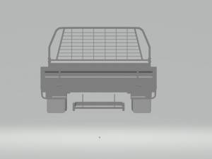 pickup truck bed 3D 프린트 모델