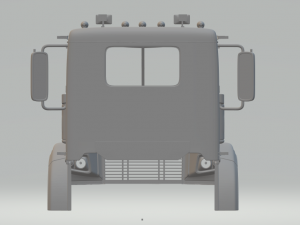 freightliner coronado 3D प्रिंट मॉडल
