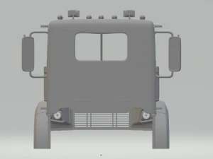 freightliner coronado 3D Print Model