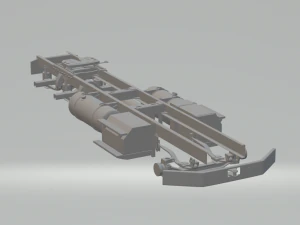 freightliner coronado 3D Print Model