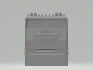 freightliner flb cab over 3D Print Model