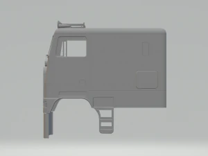 freightliner flb cab over 3D Print Model