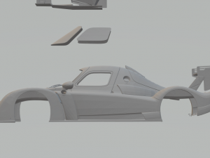 radical rxc turbo 3D Print Model