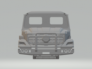Mercedes benz zetros 3D 프린트 모델