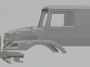 Mercedes benz zetros 3D Print Model