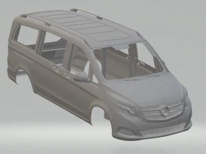mercedes benz серії v 3D Принт Модель