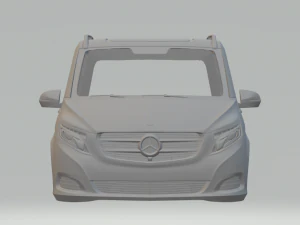 mercedes benz series v 3D Print Model