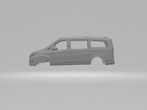 mercedes benz series v 3D Принт Модель