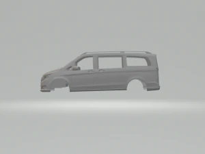mercedes benz series v 3D Print Model
