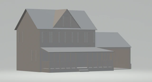 house generic 3D Print Model .c4d .max .obj .3ds .fbx .stl .blend