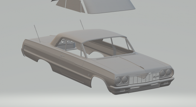 impala ss 3D Print Model .c4d .max .obj .3ds .fbx .stl .blend