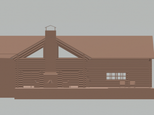 house rustic Model do druku 3D