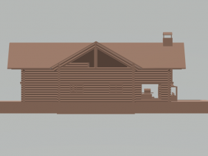 house rustic Model do druku 3D