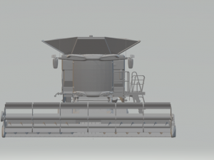 combine fendt harverster 3D-Druckmodell