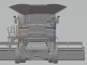combine fendt harverster 3D-Druckmodell