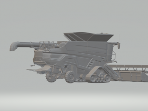 combine fendt harverster 3D-Druckmodell